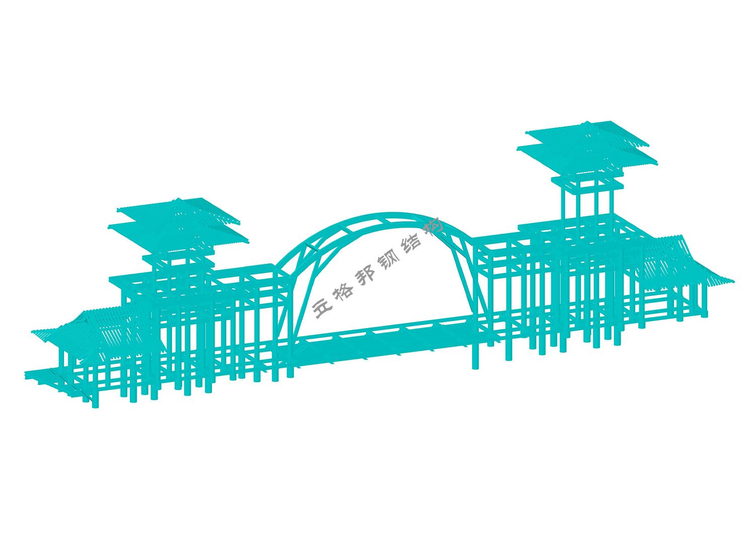 自贡中华彩灯大世界一期项目模型